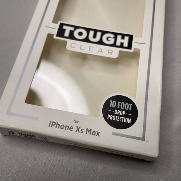 Case-Mate Tough Clear Case for iPhone XS Max Shock Absorbing Anti-Scratch New - Picture 2 of 5